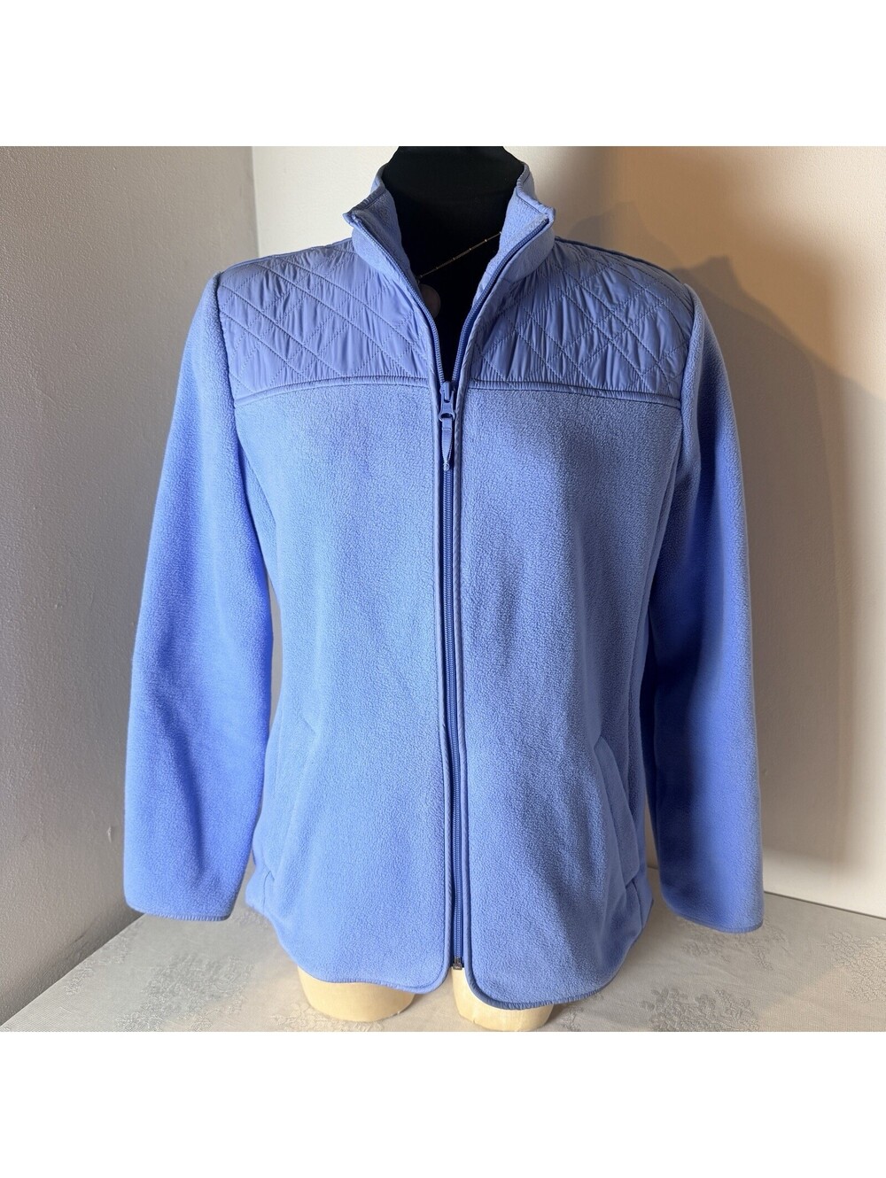 Women’s Talbot Fleece Zip Up Jacket Blue LP